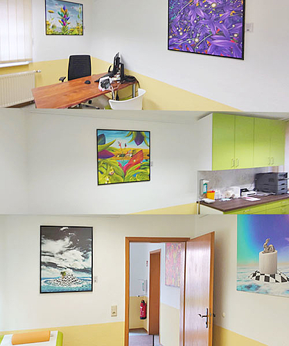 Ausstellung Kurt Lochte - Bürgerhaus Kaltennordheim - Praxis Dr. Strauss