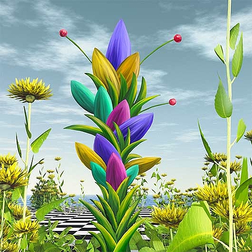 Plants 7 - Digital Painting