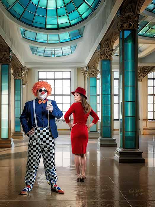 Wandbild: Digital Art - GAGA 2 2026 - Kurt Lochte, signiert - Limitierung: 30