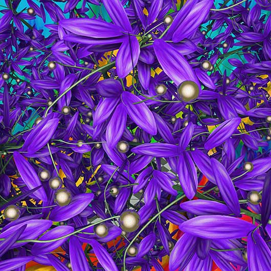  - Plants 8 2020 - Kurt Lochte, signiert - Limitierung: 30 - Digital Painting