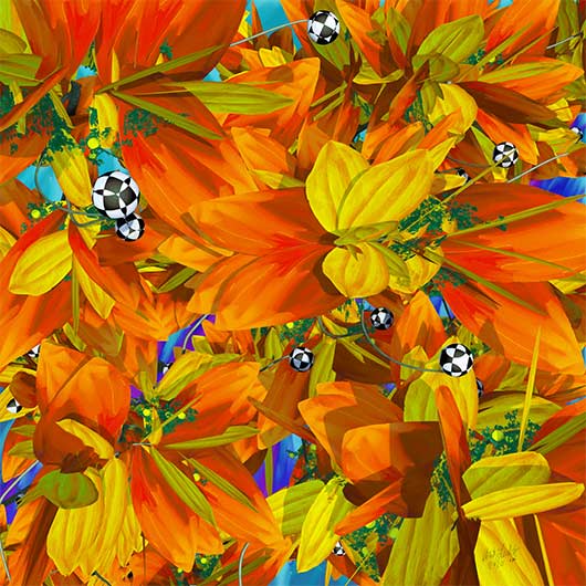  - Plants 9 2020 - Kurt Lochte, signiert - Limitierung: 30 - Digital Painting